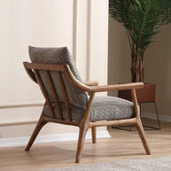 Traditional Interior Design Modern 4 Seater Sofa with 1 Armchair (Grey) - WoodenTwist