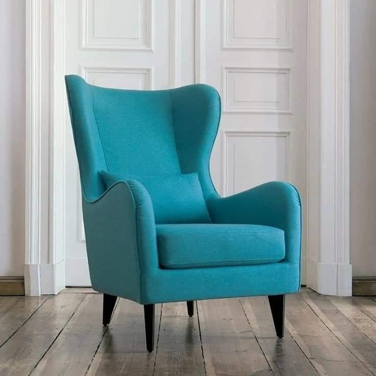 Handmade Solid Wood Wing Chair