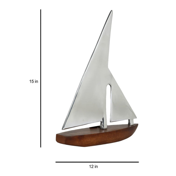 The Sail boat shesham Wood - WoodenTwist