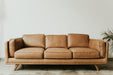 Wooden Handmade Attractive Modern 3 Seater Sofa (Brown) - WoodenTwist