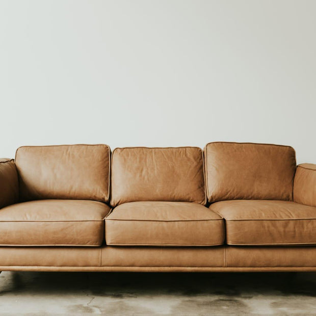 Wooden Handmade Attractive Modern 3 Seater Sofa (Brown) - WoodenTwist