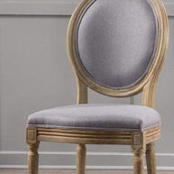 Wooden Twist Redondo Teak Wood Dining Chair - pair set of 2
