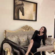 Beautiful Handmade Royal Antique Golden Finish Carved Sofa (3 Seater) - WoodenTwist