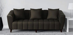 Premium Rolled Arms 3 Seater Sofa - WoodenTwist