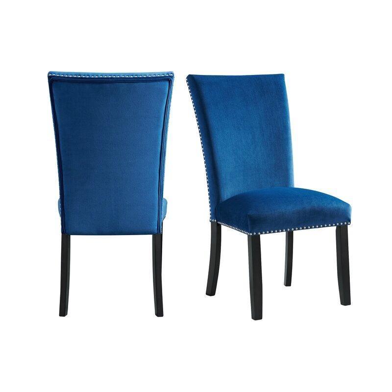 Lacquer Finish Teak Dining Chairs