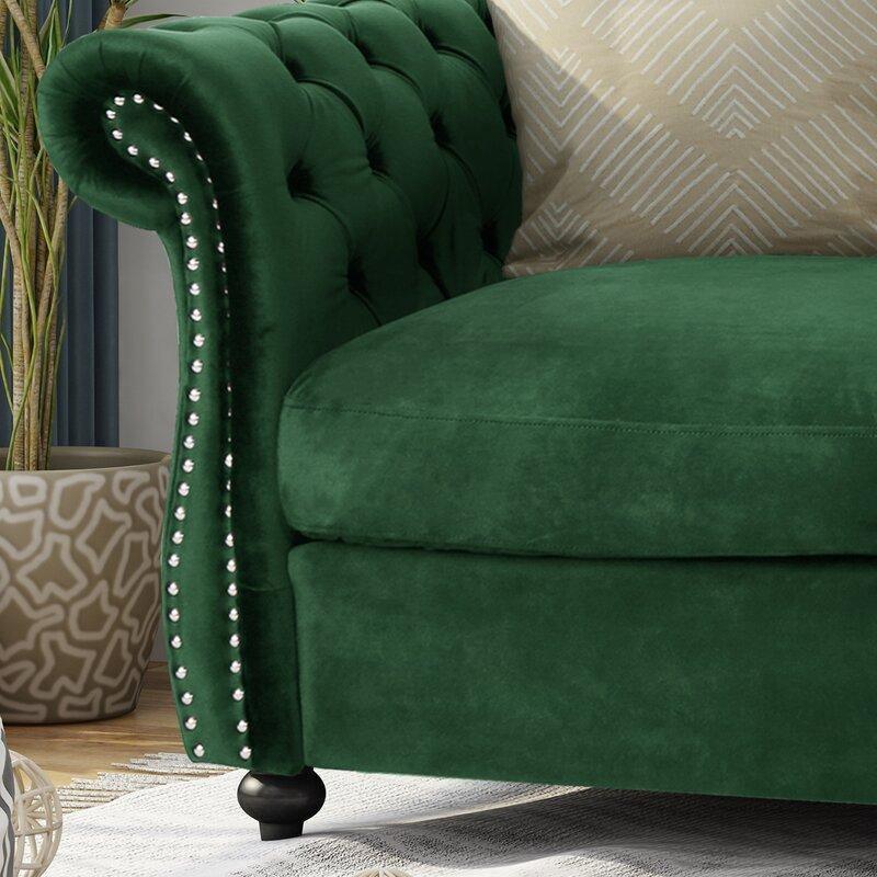Regal Premium Flared Arm Loveseat - WoodenTwist