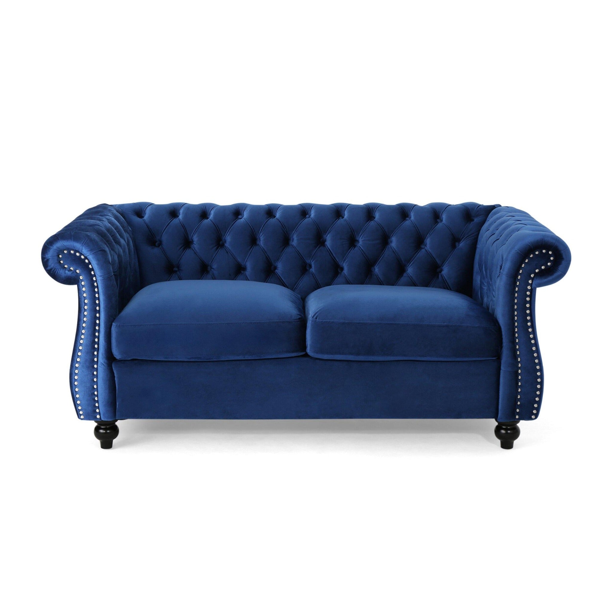 Regal Premium Flared Arm Loveseat - WoodenTwist