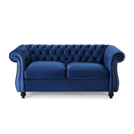 Regal Premium Flared Arm Loveseat - WoodenTwist