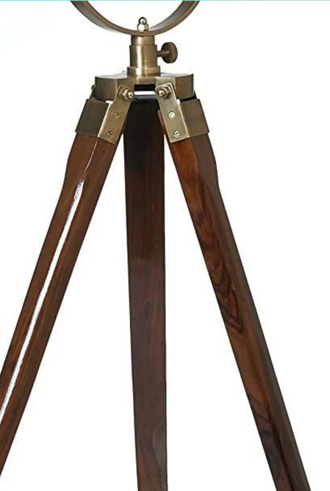 Tripod Floor Lamp Light Adjustable - WoodenTwist