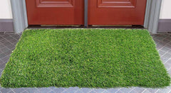 Anti Skid Natural Green Grass - Doormat - WoodenTwist