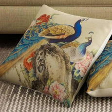 Jute Cushion Cover, Multicolor, 5 Piece - WoodenTwist