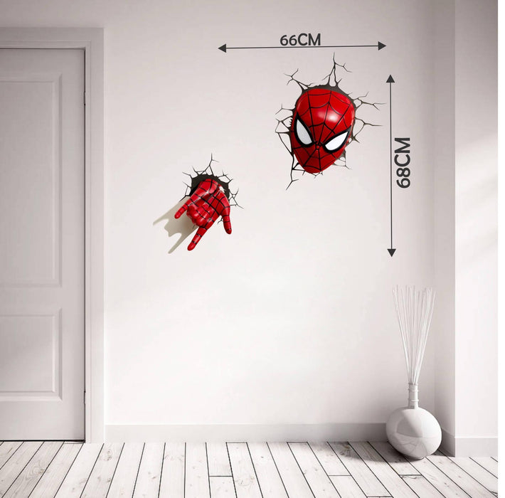 Decorative Spiderman Wall Sticker - WoodenTwist