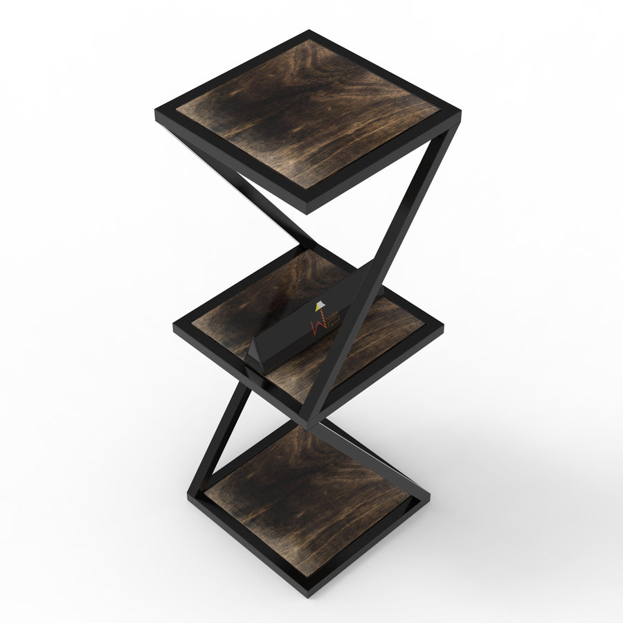 Wrought Iron & Mango Wood