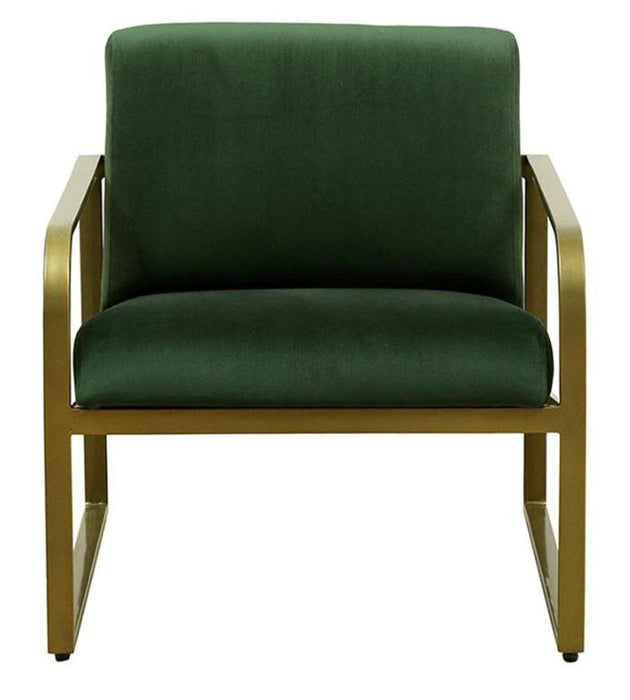 stylish & classy green sofa in metal - WoodenTwist