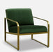 stylish & classy green sofa in metal - WoodenTwist