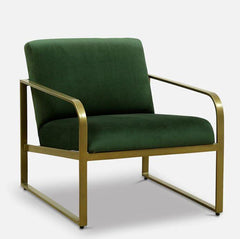 stylish & classy green sofa in metal - WoodenTwist