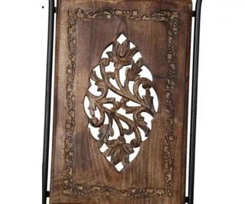 wooden rocking chair