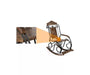 solid wood rocking chair