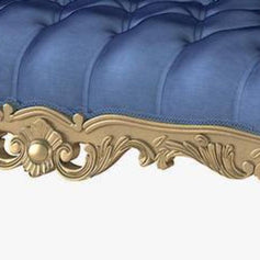 Hand Carved Teak Wood Bench Couch Sofa - WoodenTwist