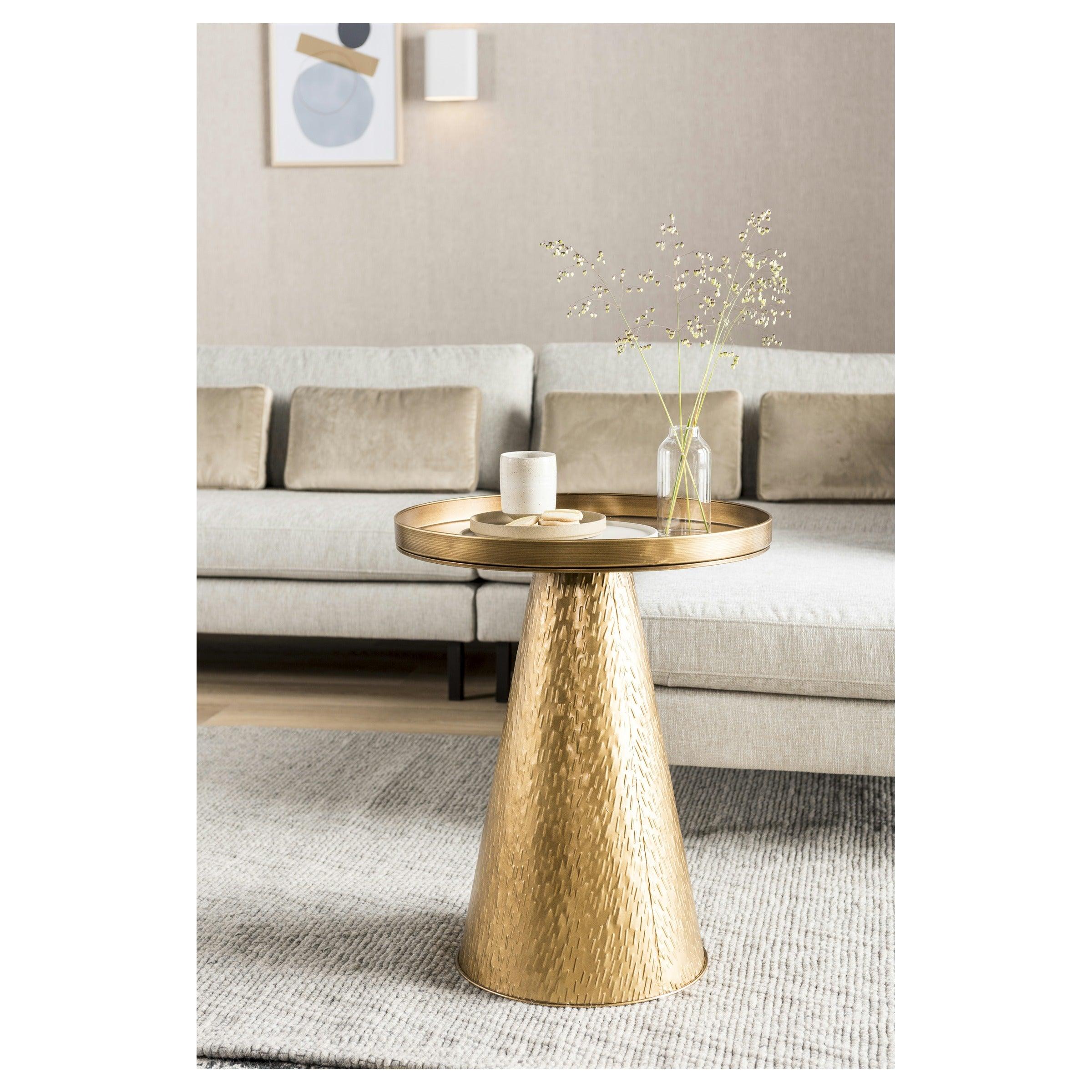 LEOPARD side and End Tables brass antique finish - WoodenTwist