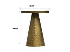 LEOPARD side and End Tables brass antique finish - WoodenTwist