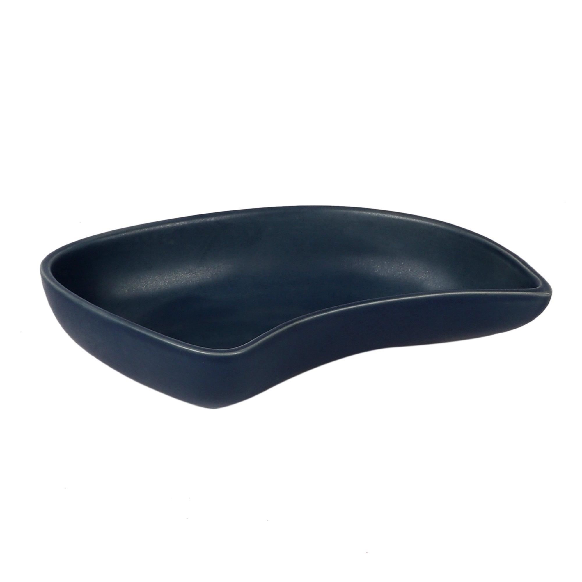 Cashew Shape Ceramic Platter (Set of 2) - WoodenTwist