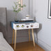 Estrella Wooden Bedside Table With Storage Drawer Nightstand - WoodenTwist
