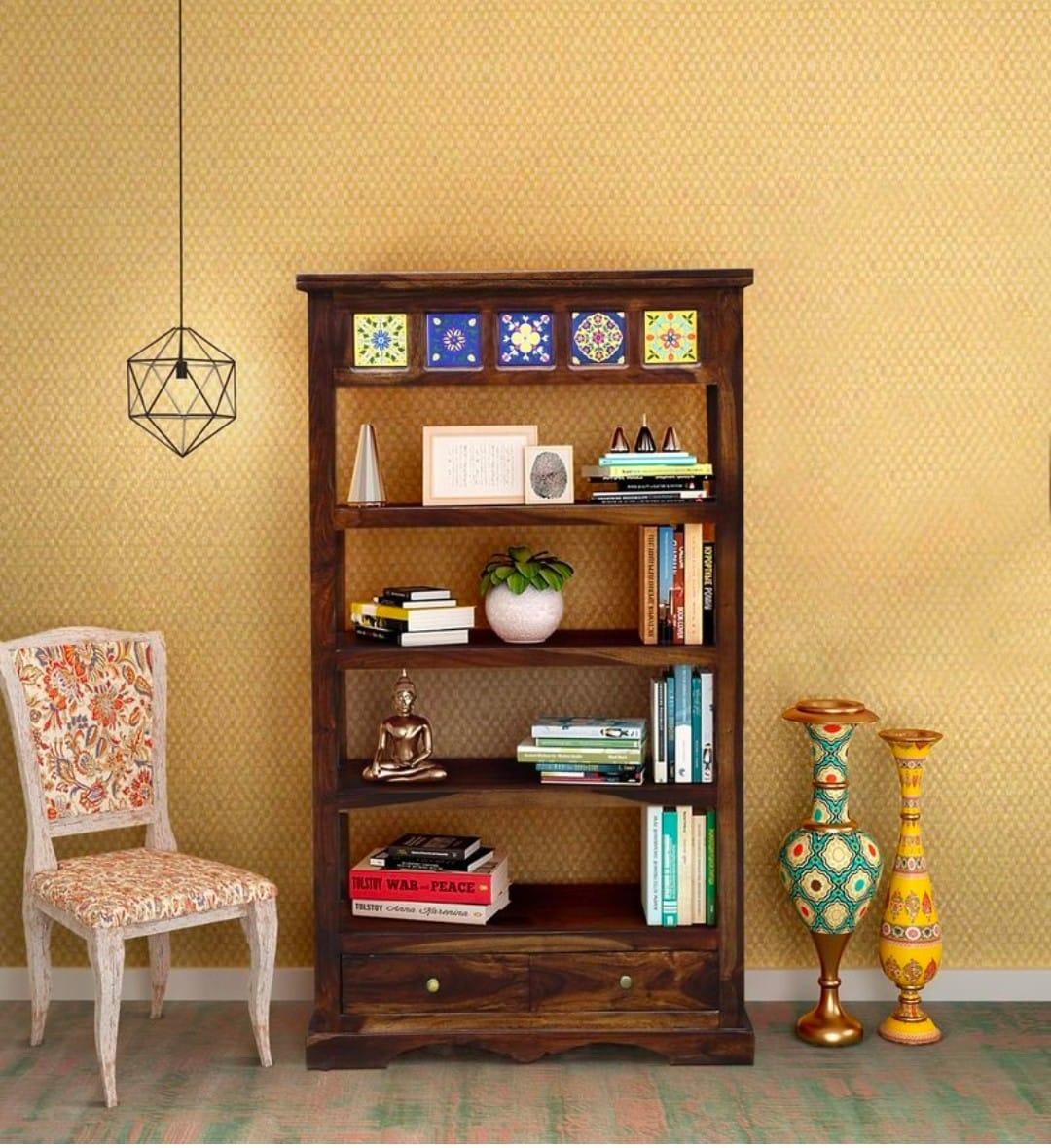 Book Shelf (Tile) - WoodenTwist