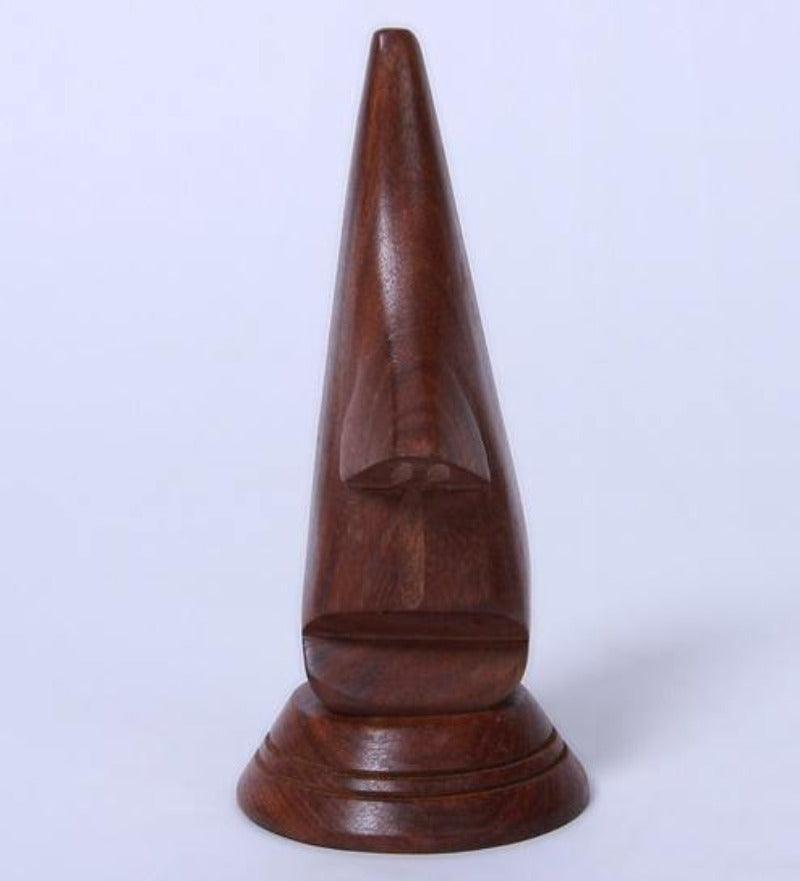 Wooden Nose Shaped Spectacle Holder Specs Stand For Office Desktop/Tabletop - WoodenTwist