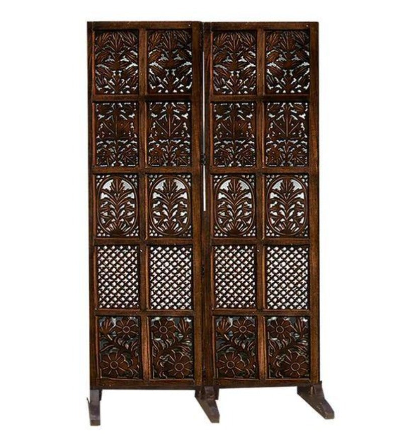 Royal Solid Wood Room Divider/Wood Separator/Office Furniture/Wooden Partition - WoodenTwist