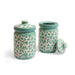 Ceramic Storage Jar (Set -2, 900 ml,) - WoodenTwist