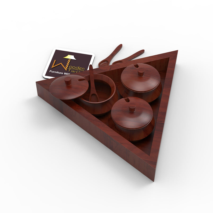A Warm Brown Sheesham Finish