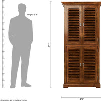 Premium Teak Wood Wardrobe