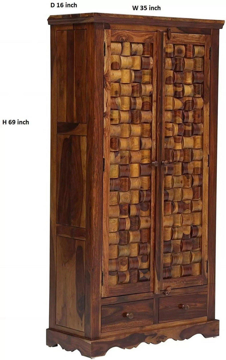 88.9 x 40 x 175.3 cm Footprint