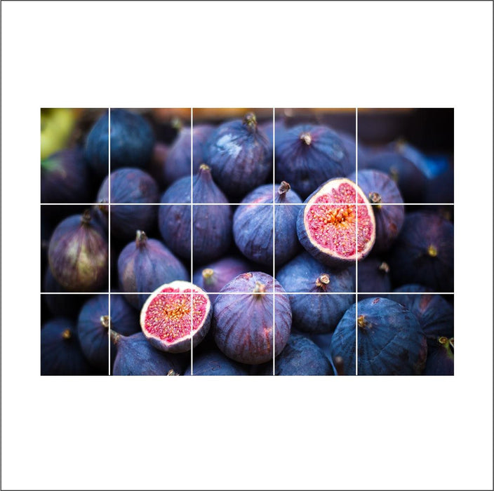 Figs Fruits Wall Poster for Kitchen Wall Sticker - WoodenTwist