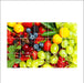 Fresh Fruits Juice Wall Poater For Kitchen Wall Sticker - WoodenTwist