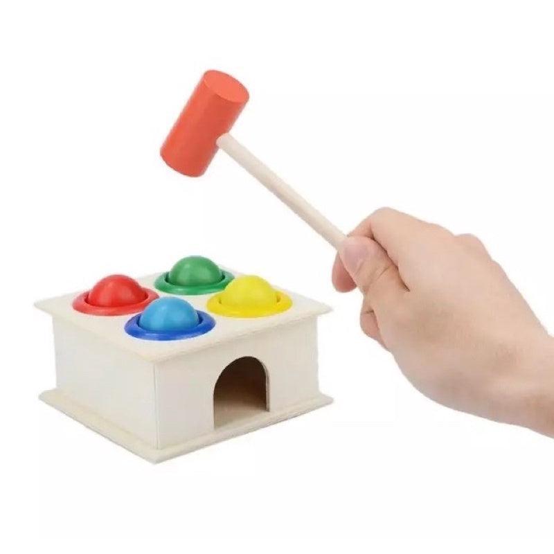 A Classic Pounding Bench Toy