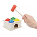 Wooden Hammer Case Toy for Kids, Pounding Bench with 4 Balls 1 Hammer (Educational Toy) - WoodenTwist