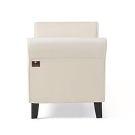 Zamansız Premium Wood Upholstered Flip top Storage Bench - WoodenTwist