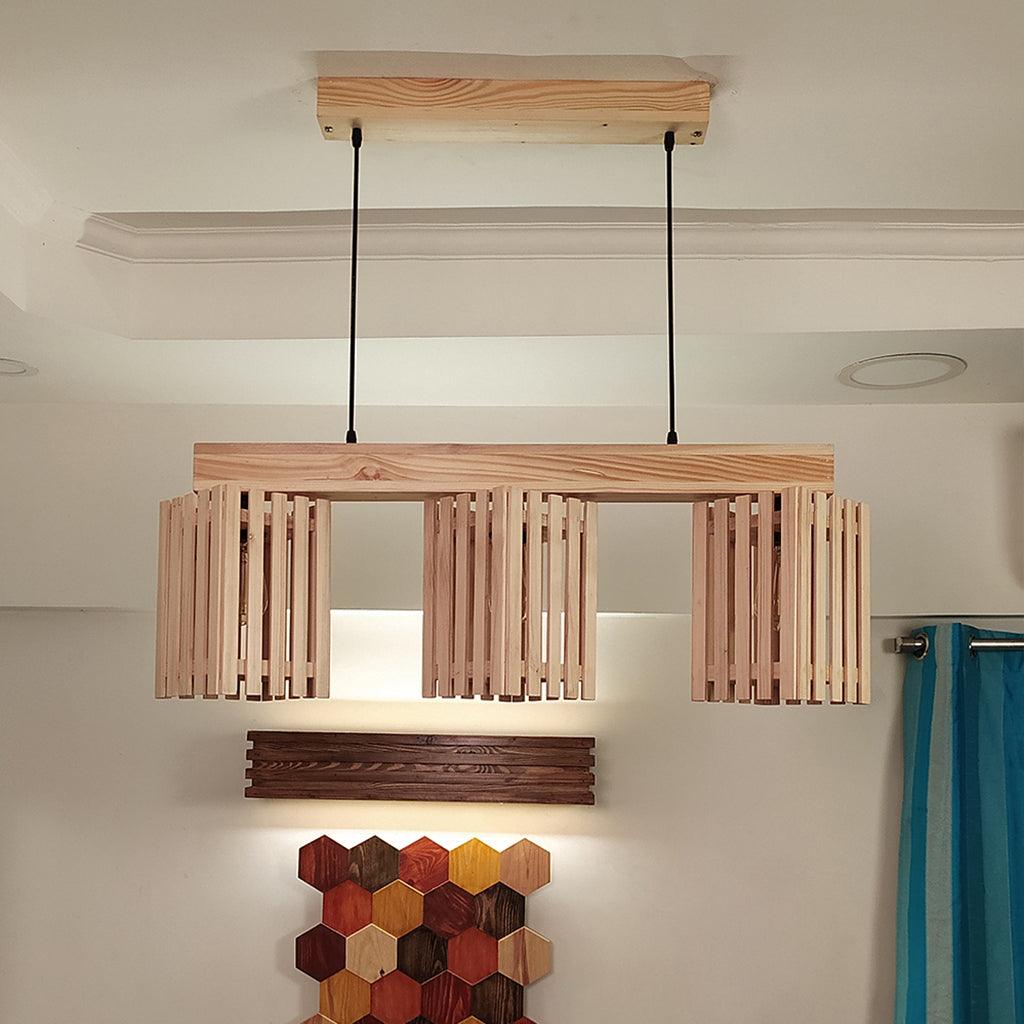 Star Brown Series Hanging Lamp - WoodenTwist