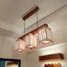 Hexa Brown Series Hanging Lamp - WoodenTwist