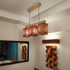 Abacus Brown Series Hanging Lamp - WoodenTwist