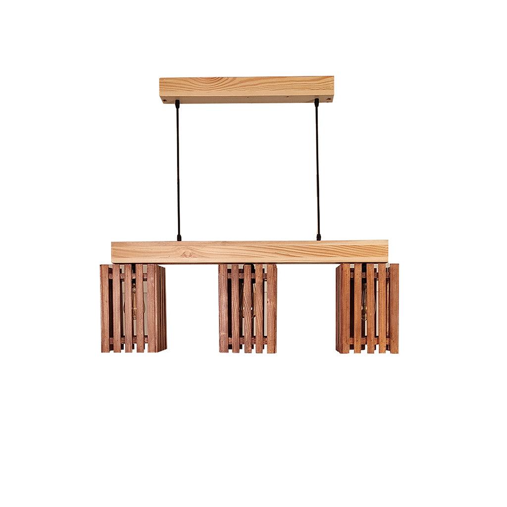 Abacus Brown Series Hanging Lamp - WoodenTwist