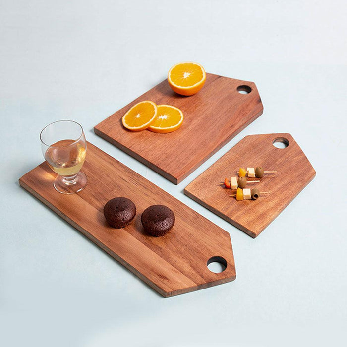 Natural Wood Serving Platter, (Set of 3) - WoodenTwist