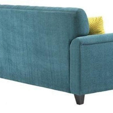 Contemporary Style Sofa Set In Blue Color - WoodenTwist