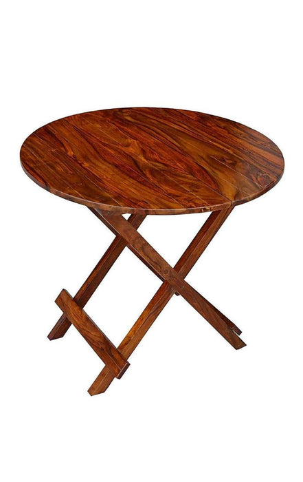 Folding Table (Round) - WoodenTwist