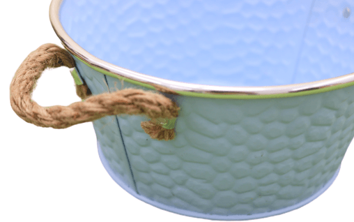 Metallic Tableware Fruit & Vegetable Basket - cutout view 2