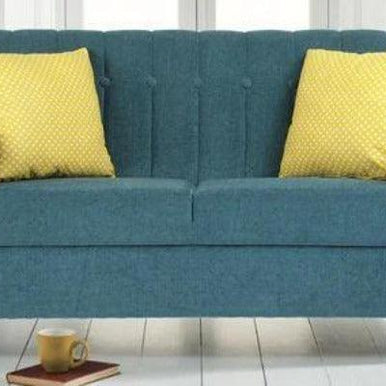 Contemporary Style Sofa Set In Blue Color - WoodenTwist