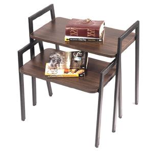 End Table Set of 2 Side Table for Living Room ,Home ,Office - WoodenTwist