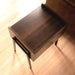 Industrial Style Side Table, 2 Shelves, Bedside Table, Open Storage - WoodenTwist